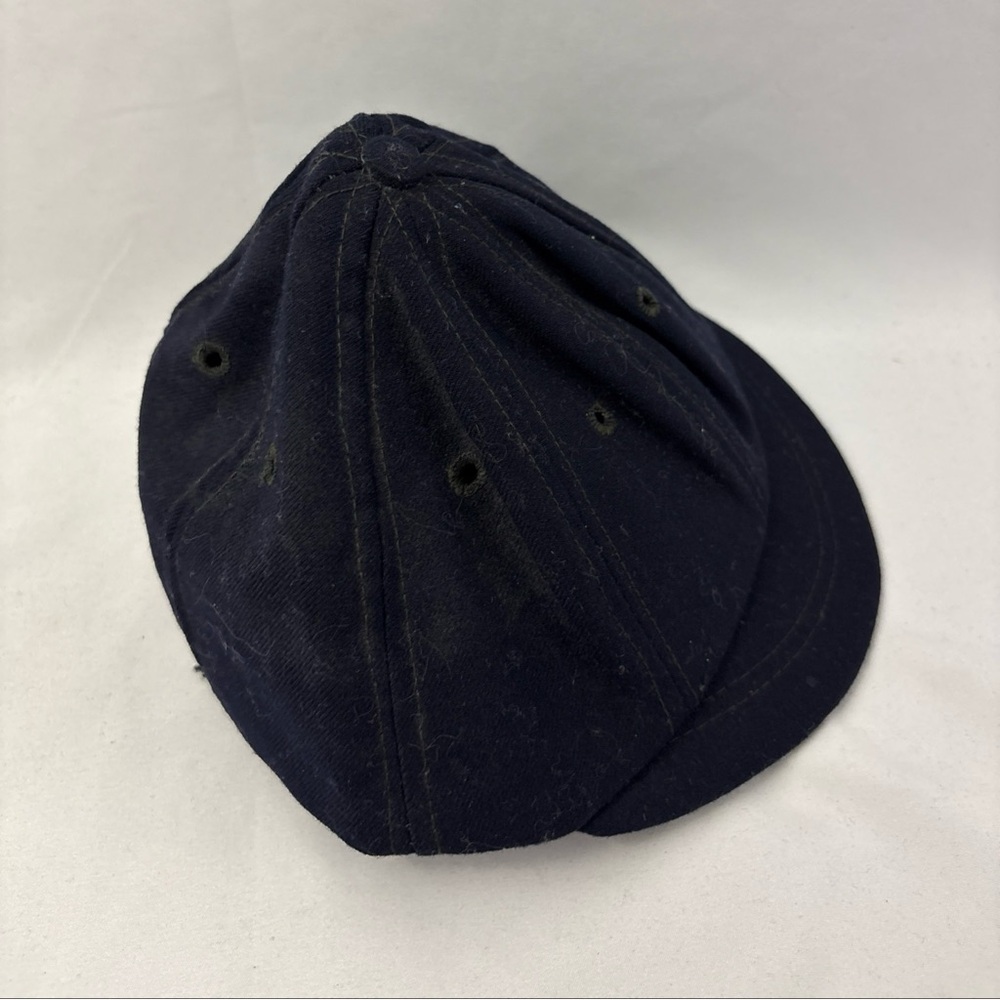 Vintage Funkap 100% Wool Cap 7 1/2 Black Hat Rare - Picture 8 of 8